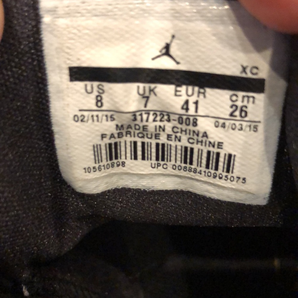 Nike Air Jordan’s mens 8 - Picture 4 of 4